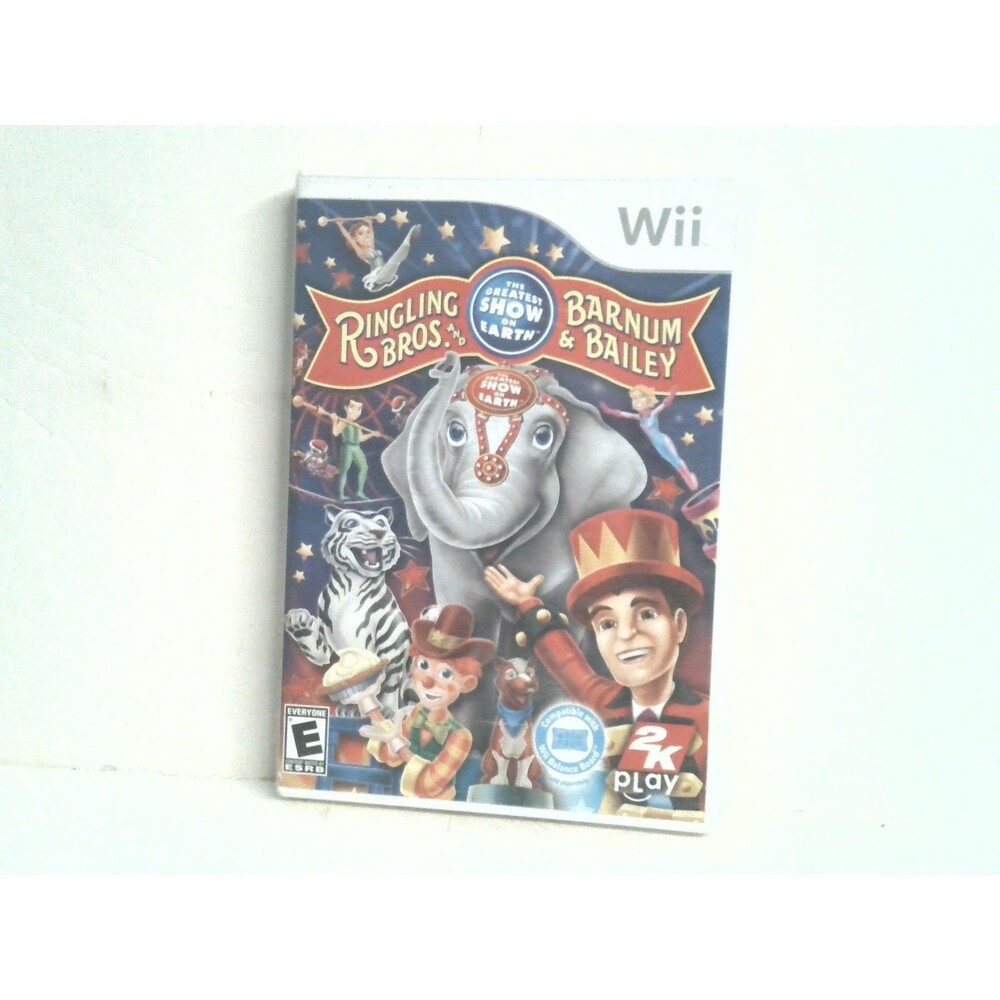 Ringling Brothers & Barnum & Bailey Wii 2009 Take Two Interactive CIB
